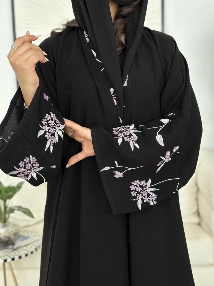 عباية ورود موف
